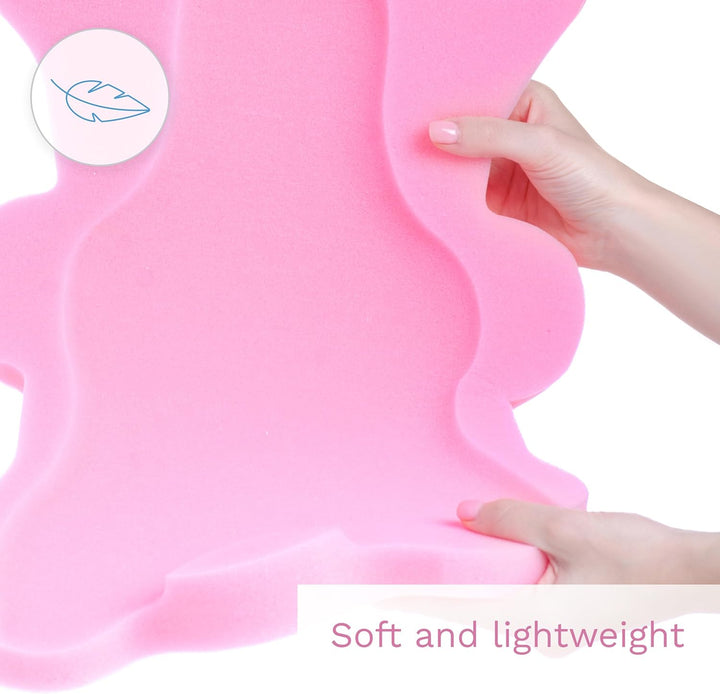 Badewannenmatte Baby Antirutschmatte Badematte für Kinder und Babys bis 6 kg und 60 cm (Gelb), Gelb