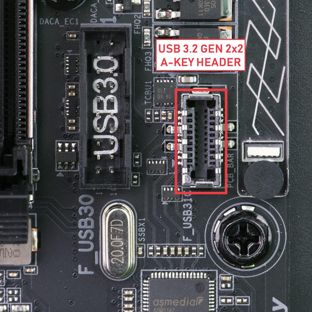 LINKUP - USB3.2 Gen2 2x2 20Gbps USB-C Typ Interne Panel Kabelmontage Motherboard Header Erweiterungs