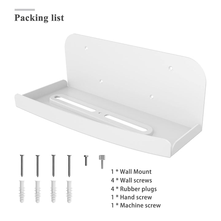 sciuU Wandhalterung Kompatibel mit PS5 Playstation 5, 2 mm Super Hartes Verdicktes Metall, Halterung