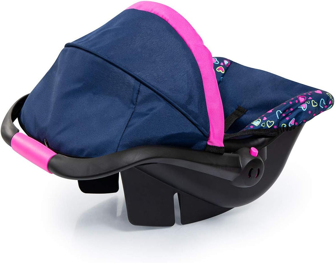 Bayer Design 67917AA Puppen-Autositz EasyGo, Puppenzubehör, passend zum Neo Vario Puppenwagen, mit D