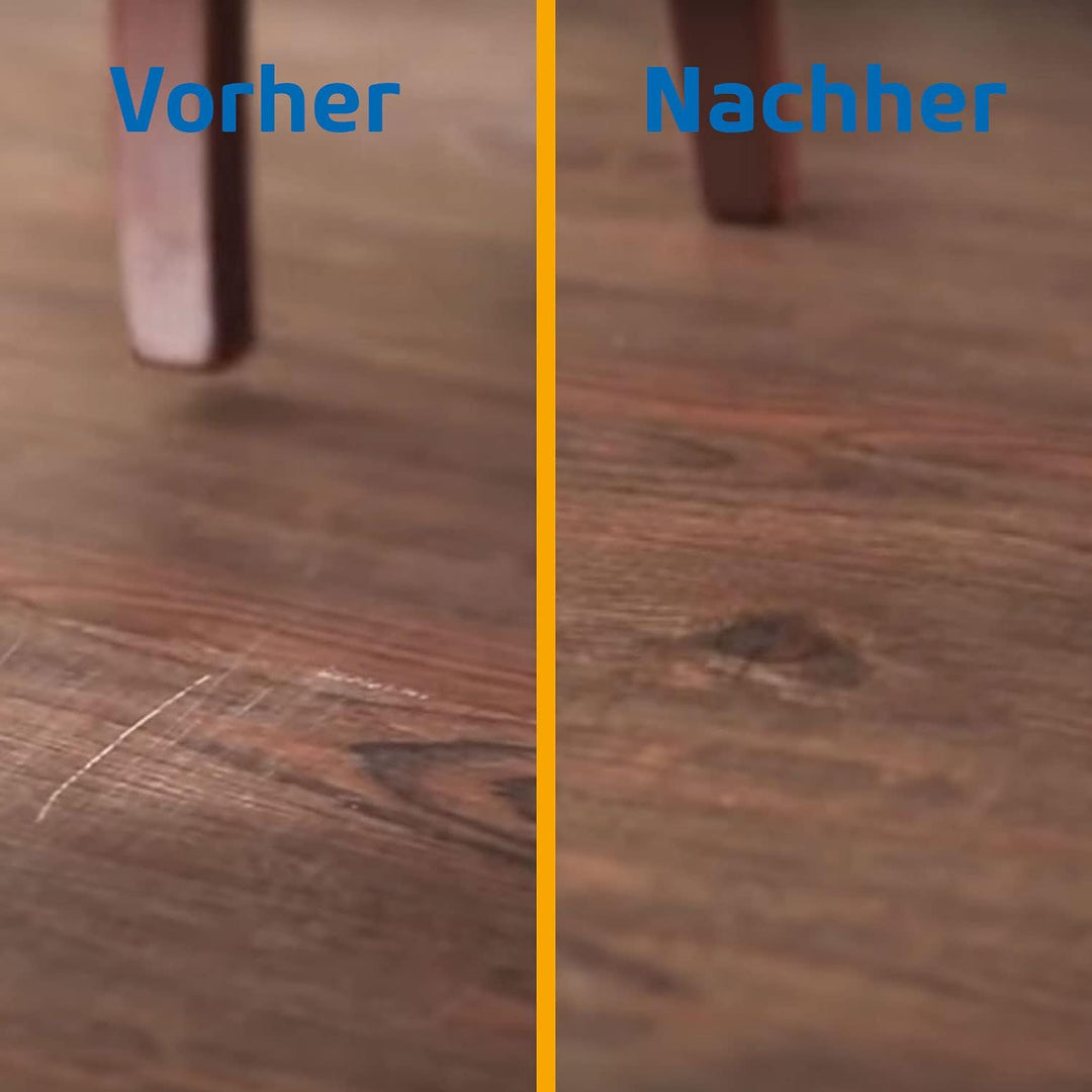 Dr. Schutz SCRATCHFIX Floor Repair Set | Reparatur Set für Hartböden, Designböden aus Vinyl, PVC, CV