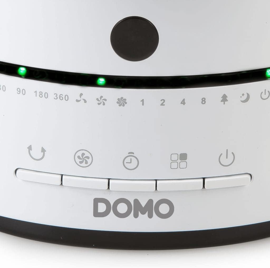 DOMO DO8148 Tischventilator 45W (Ø x H) 20.3mm x 34cm Weiss