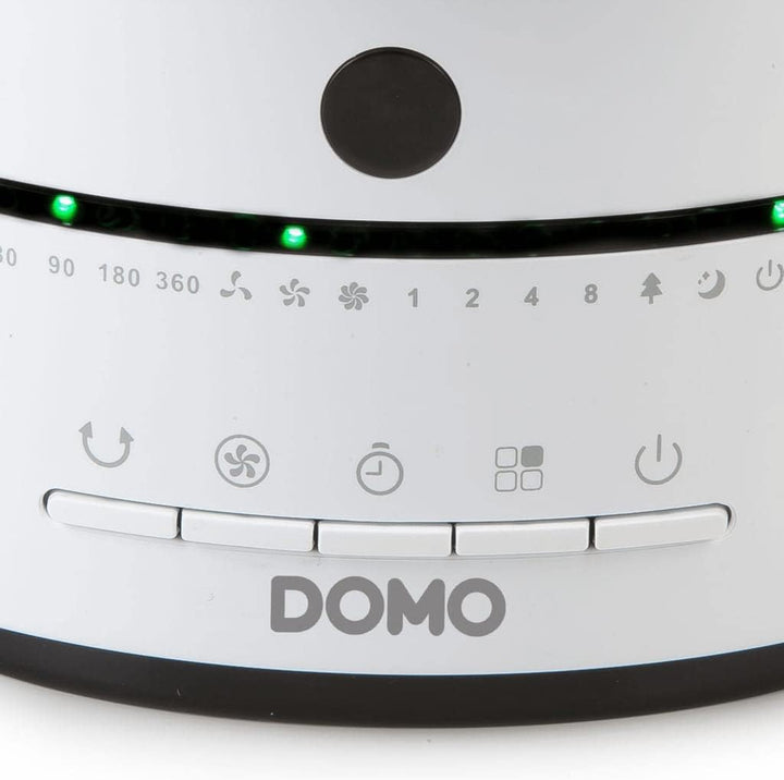 DOMO DO8148 Tischventilator 45W (Ø x H) 20.3mm x 34cm Weiss