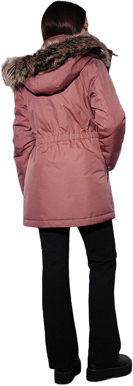 ONLY Female Langer Parka ONLIRIS Langer Parka XS Rose Brown, XS Rose Brown