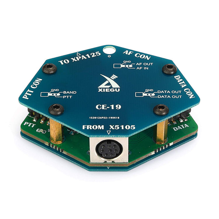 Xiegu CE-19 Datenschnittstellen Erweiterungskarte für X5105, G1M, G90, XPA125B HF Transceiver