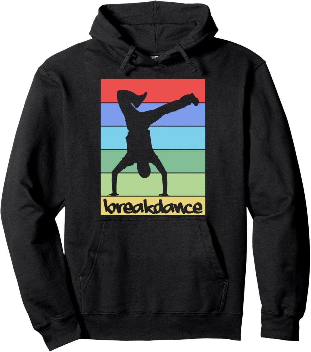 Breakdance B-Boy Breakdancer Hip-Hop Rap Tänzer Geschenk Pullover Hoodie