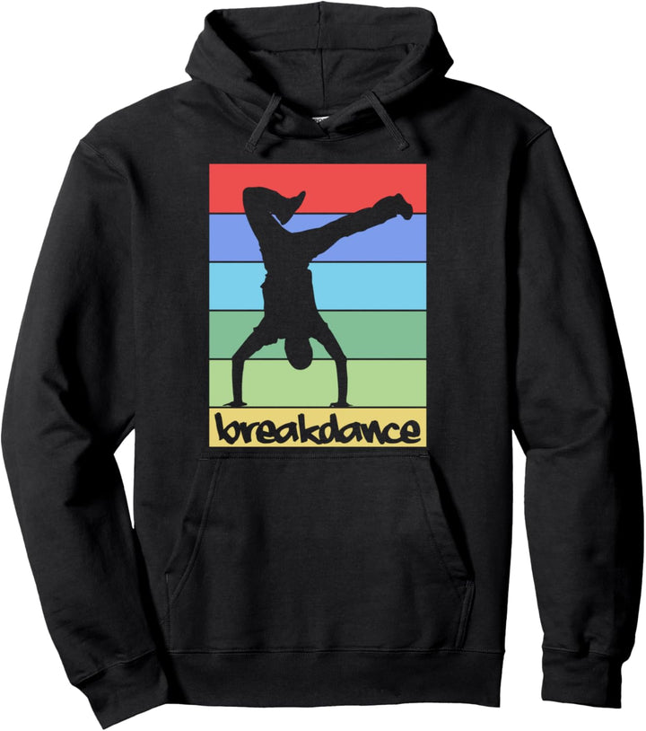 Breakdance B-Boy Breakdancer Hip-Hop Rap Tänzer Geschenk Pullover Hoodie