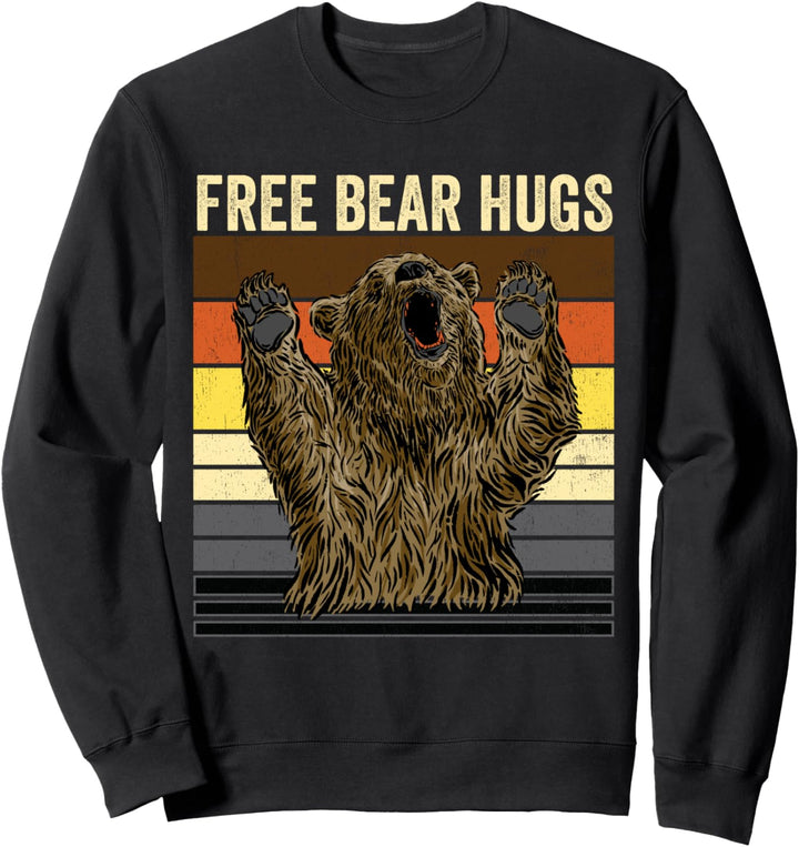 Bear Pride, Free Bear Hugs, Gay Bear Brotherhood Sweatshirt