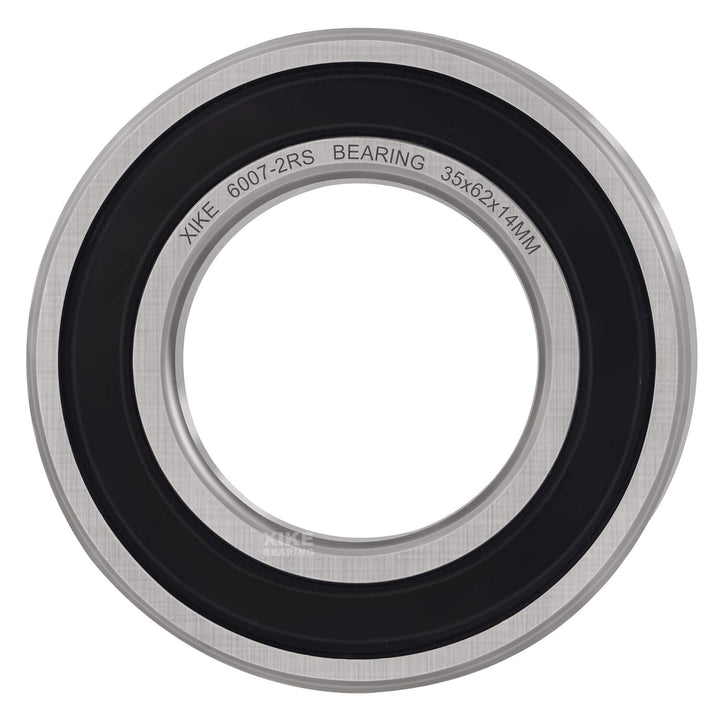 XiKe 6007-2RS kugellager 35x62x14mm (4er Pack) - 100Cr6 Lagerstahl & vorgeschmiert - Doppelte Gummid