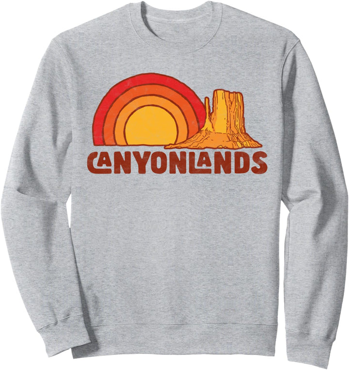 Canyonlands National Park - Vintage Distressed Graphic Sweatshirt