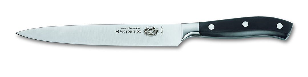 Victorinox, Grand Maître, Profi Tranchiermesser, Extra Scharfe Klinge, gerader Schliff, 20 cm, Robus