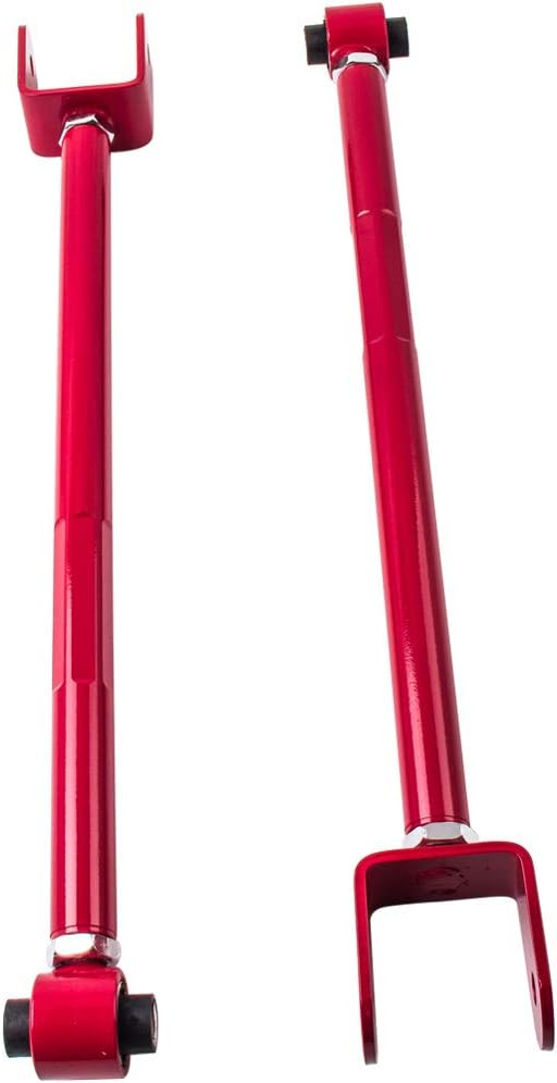 maXpeedingrods ADJ. Rear Lower Camber Control Arm Arms Red