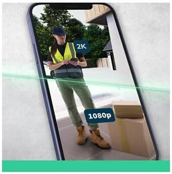 Arlo 2K HD Video Türklingel Mit Kamera &amp; Türgong Kabellos, WLAN Doorbell, Bewegungsmelder, 2-Wege-Au