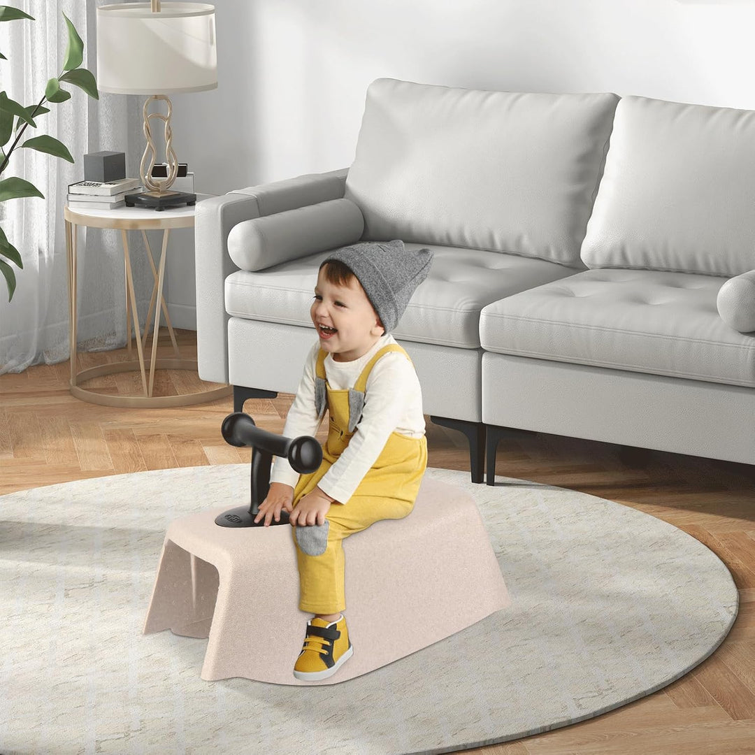 5 in 1 Rutschauto ab 1 Jahr, Babyrutscher mit 360° Geräuschlose Räder, Babyroller bis 26kg, Baby-Wal