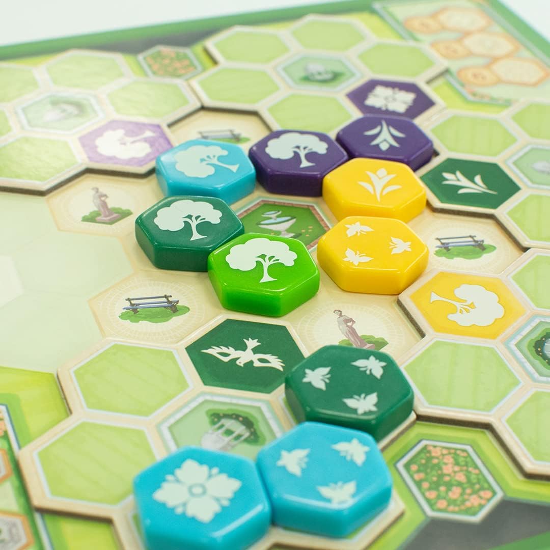 Unbox Now - Blauer Garten der Königin - Brettspiel auf Spanisch