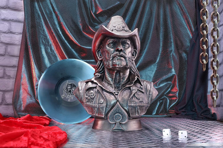 Nemesis Now Offizielles Lizenzprodukt Motorhead Lemmy Bust, Bronze, 35 cm
