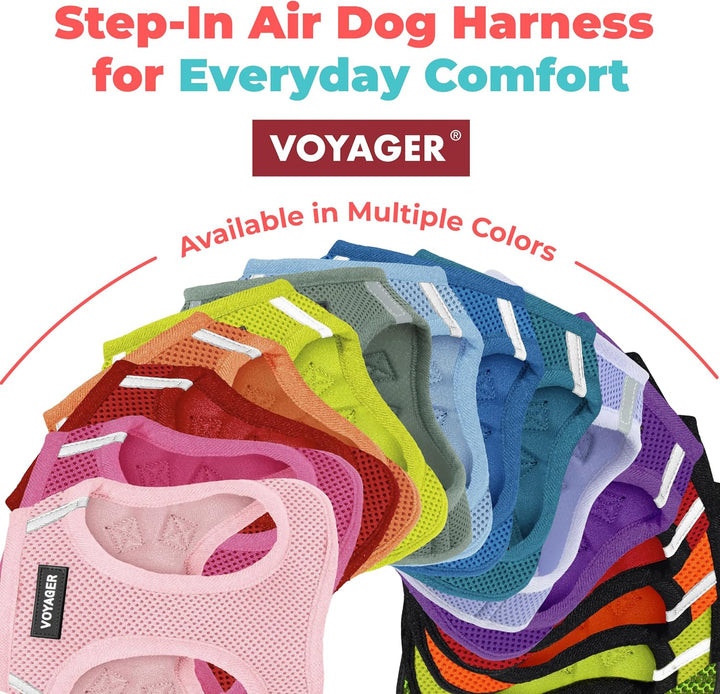 Best Pet Supplies Voyager Step-In Air Hundegeschirr - Allwetter-Mesh-Geschirr für kleine und mittelg