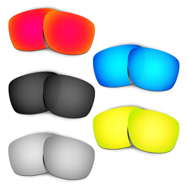 HKUCO Plus Replacement Lenses For Oakley Sliver - 5 pair Combo Pack