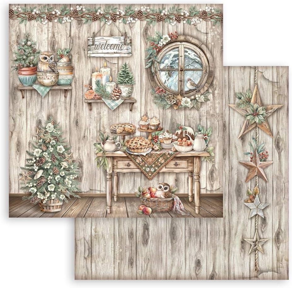 Stamperia - Scrapbook Paper Pad for Scrapbooking, Albums, Card Making, Bullet Journalling and More,