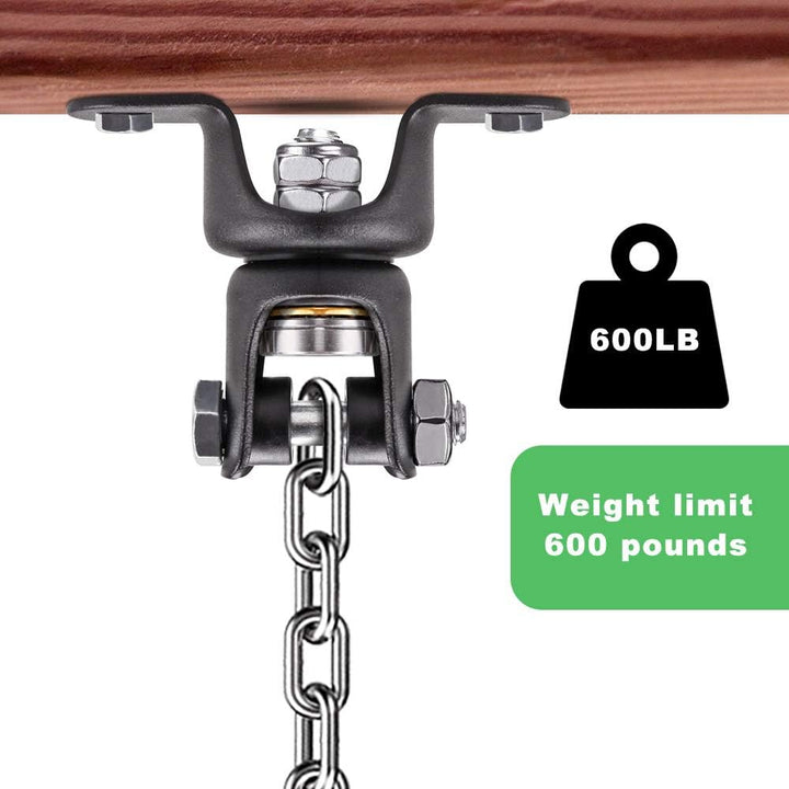 BeneLabel Schaukel Haken Hängematte Haken Hanging Kits, 360 Grad Edelstahl Deckenhaken mit Kette für