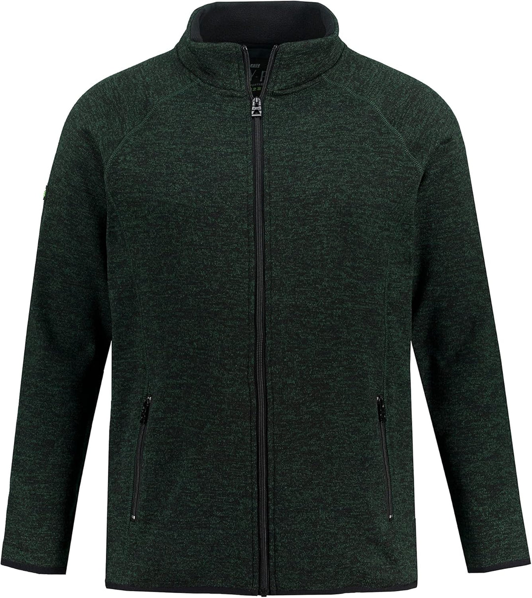 JP 1880 Strickfleece-Jacke 802394 7XL Dunkelgrün, 7XL Dunkelgrün