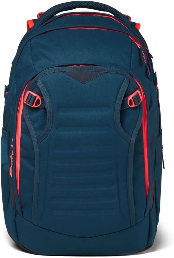 Satch Match Schulrucksack Set 2tlg. mit Schlamperbox Pink Phantom, Pink Phantom