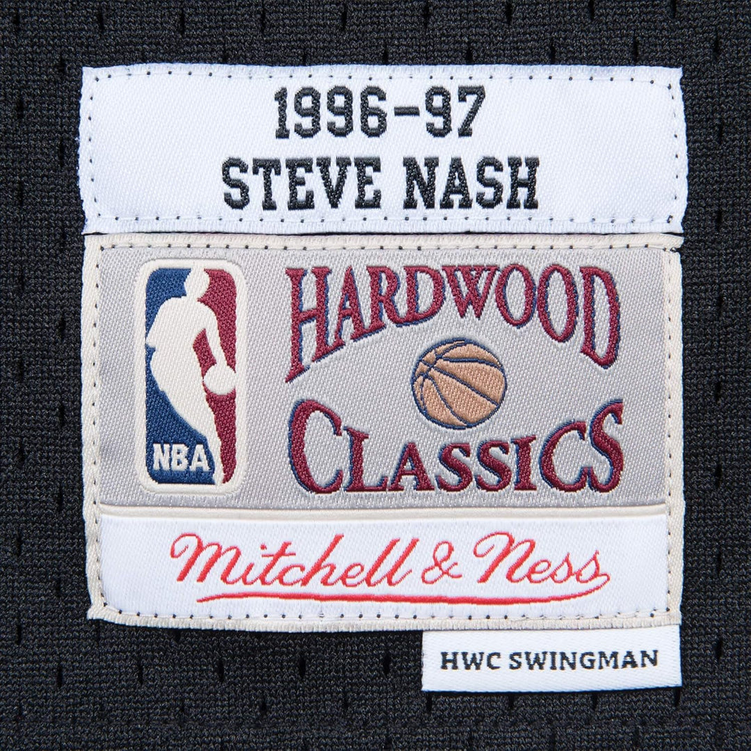 Mitchell & Ness Herren 2.0 P. Suns S. Nash T-Shirt (1er Pack) S Black / Black, S Black / Black