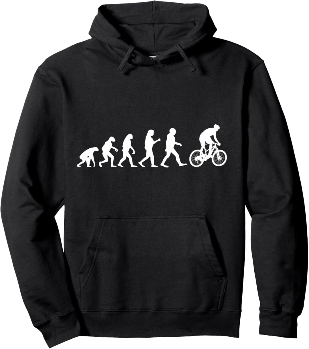 Evolution Mountainbike Fahrrad fahren MTB Bike Radfahren Pullover Hoodie
