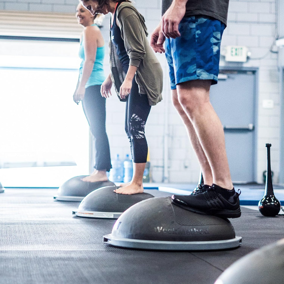 Bosu® Elite Balance Ball Trainer, halber Gymnastikball Fitness Balance Board bis 1000 KG belastbar,