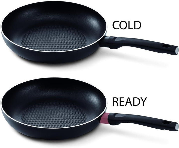 Kitchen Fun Salsa Bratpfanne antihaft 28 cm, Aluminium, Schwarz