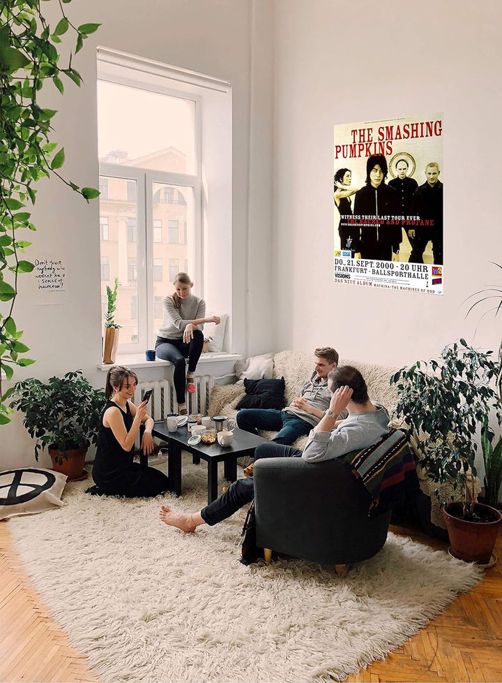 The Smashing Pumpkins - Scared & Profane, Frankfurt 2000 » Konzertplakat/Premium Poster | Live Konze