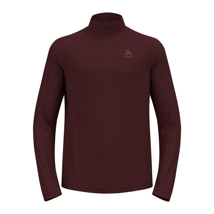 Odlo Herren Odlo Fleecepullover Herren Rigi I Midlayer mit Halbreissverschluss I Langarm Wandershirt