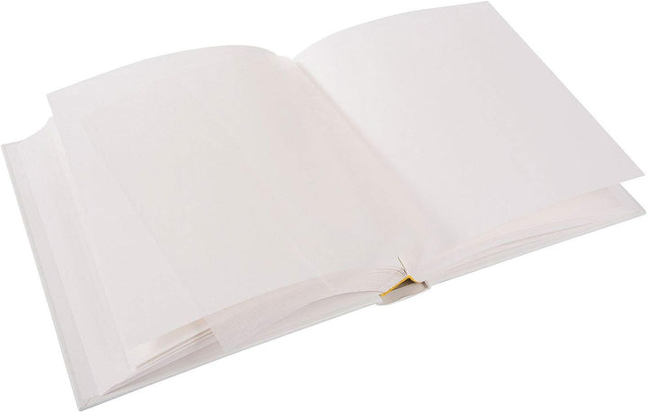 goldbuch 31450 Hochzeitsalbum Elegance, Album für Fotos & Bilder, 30 x 31 cm, Fotoalbum mit 100 weis
