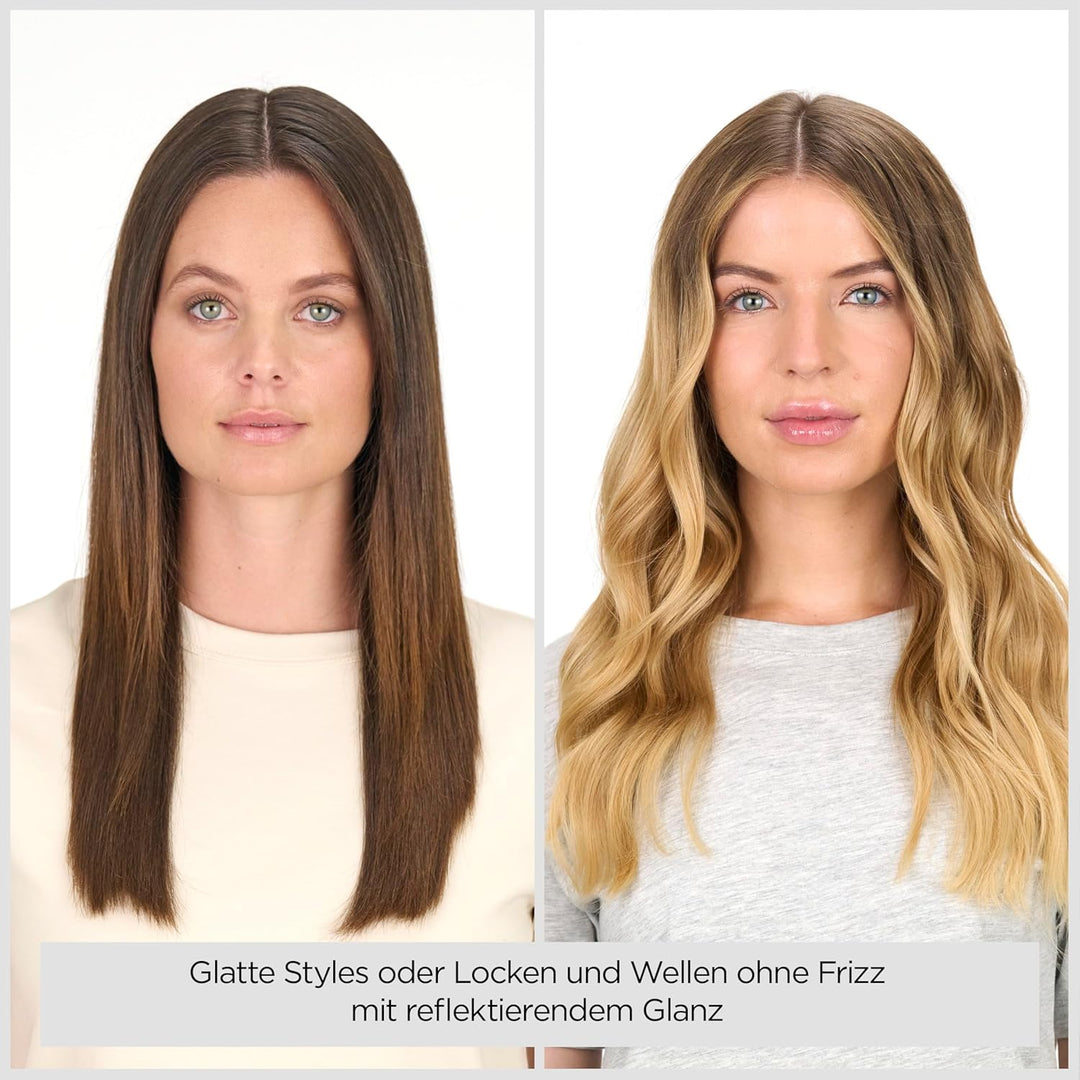 BaByliss Hydro Fusion Glätteisen mit dualer Ionen-Technologie mit Anti-Frizz Effekt, Haarglätter mit