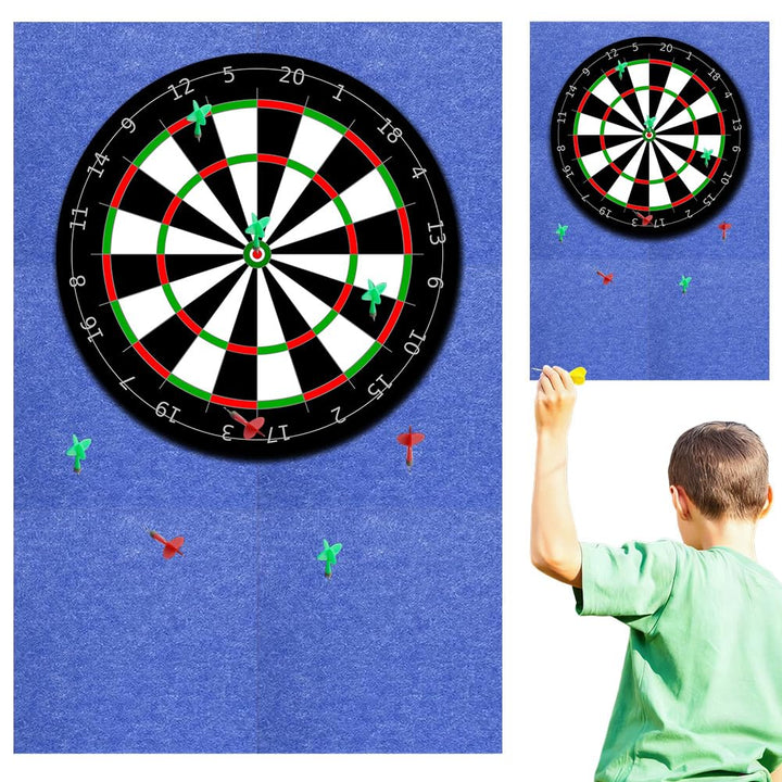 Dartboard Wandschutz, Dart Wandschutz Filz, Wandumrandung für Dartboard, Dart Schutz Wand Darts Wand