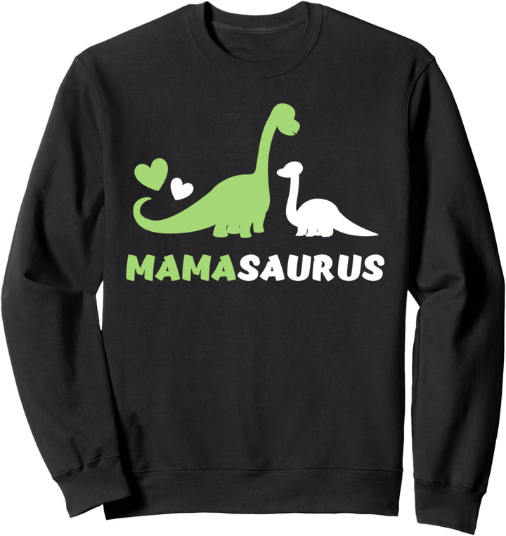 Mutter Tochter Partnerlook Muttertag Mamasaurus Geschenk Sweatshirt