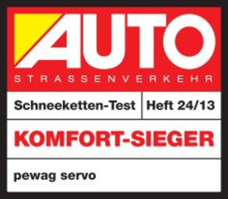 pewag Schneeketten 37012 servo RS 62 , 1 Paar RS 62 Standard Edition Single, RS 62 Standard Edition