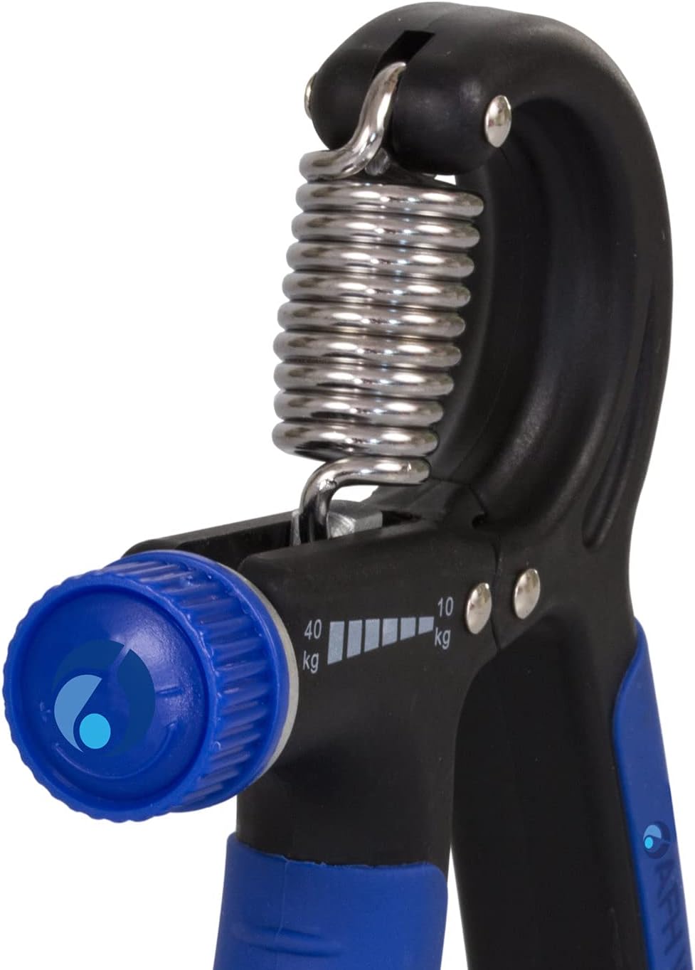 AFH-Webshop Verstellbarer Federgriff | Handtrainer Handgriff | versch stark ( ca. 10 bis 40 kg), sta