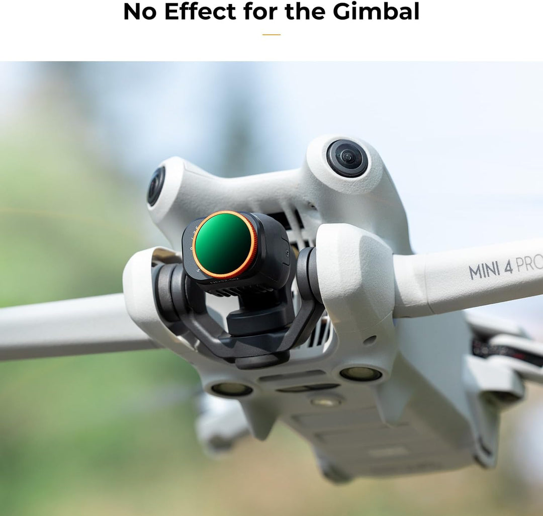 K&F Concept Mini 4 Pro ND Filter, Variable ND Filter Stufen Variable Filter kompatibel mit DJI Mini