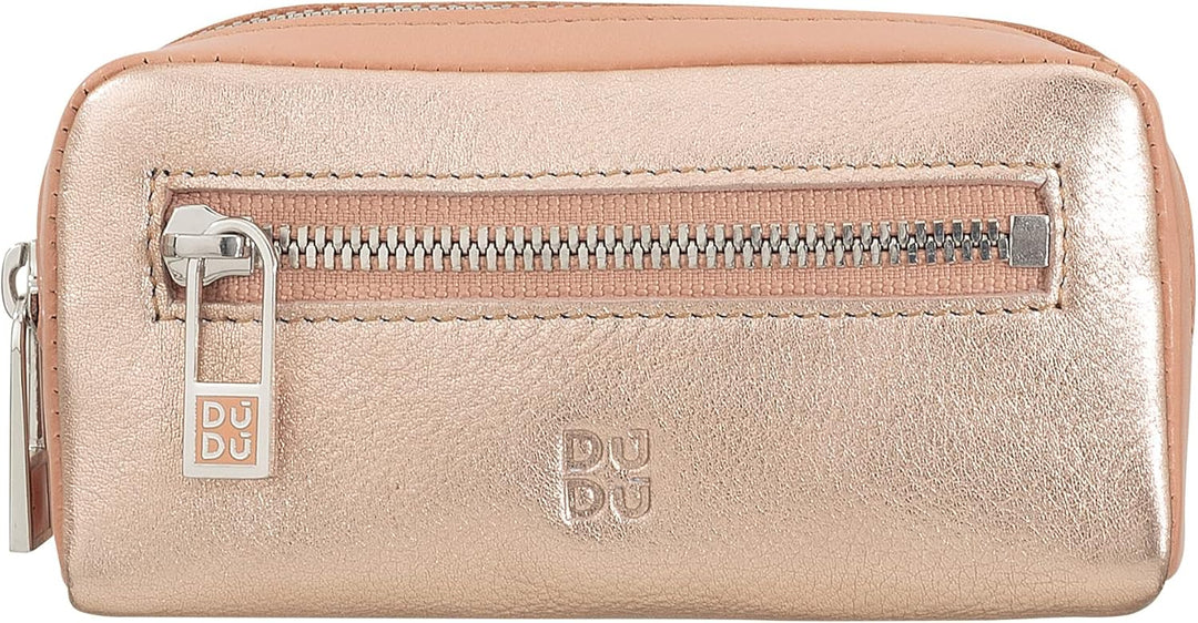DUDU Bunte Unisex Schlüsseltasche in echtem Kalbsleder Ballerina, Ballerina