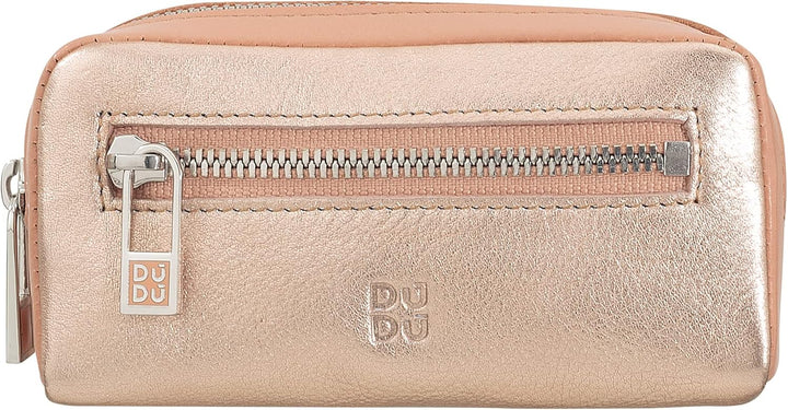 DUDU Bunte Unisex Schlüsseltasche in echtem Kalbsleder Ballerina, Ballerina