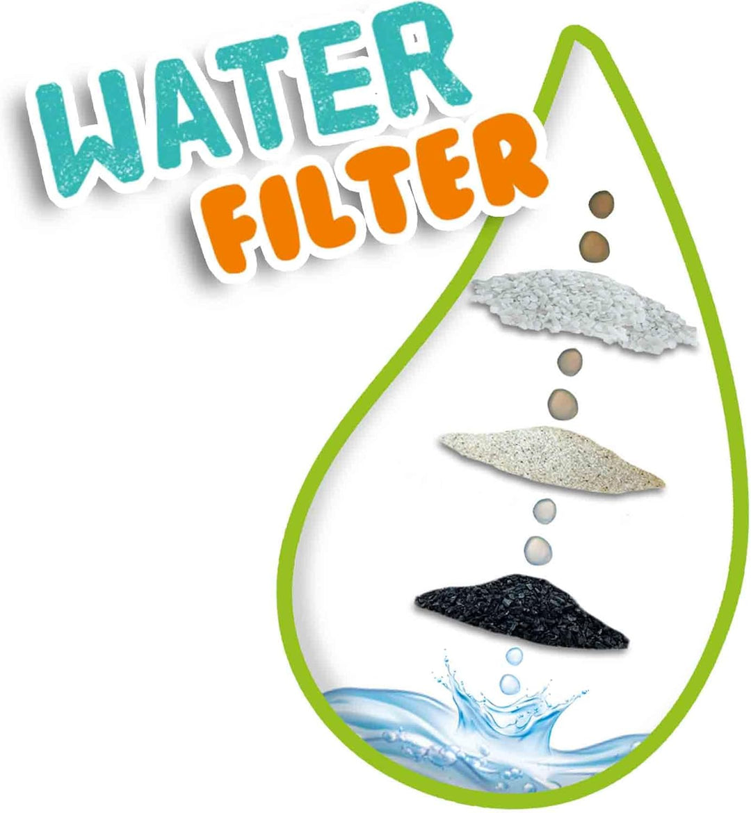 SES Creative 25206 Explorer Wasserfilter, Experimentierset für Kinder, ab 8 Jahren