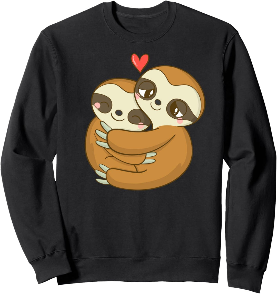 FAULTIER Paare Geschenk Hochzeit Jahrestag Valentinstag Sweatshirt