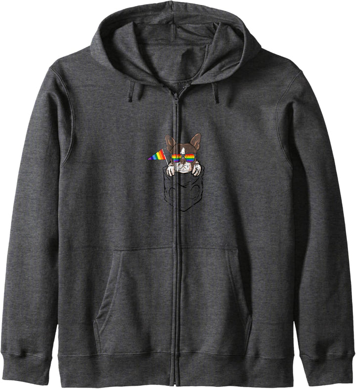 LGBT Hund Lesbian Schwul Homo Outfit LGBT Gay Homosexualität Kapuzenjacke