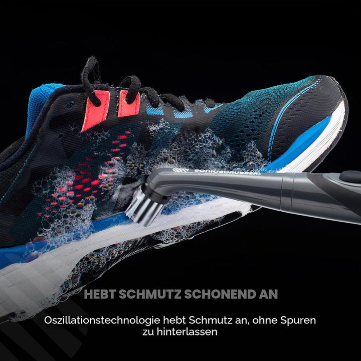 SonicScrubber Stiefelbürsten-Reinigungsset - Hochleistungsmotor - Wasserdicht - Leichtgewicht - Inkl