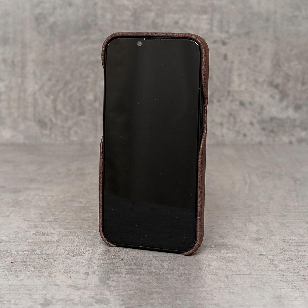 Porter Riley - Lederhülle für iPhone SE (2022/20) und iPhone 8 / iPhone 7. Premium Ultra Dünn Echtle