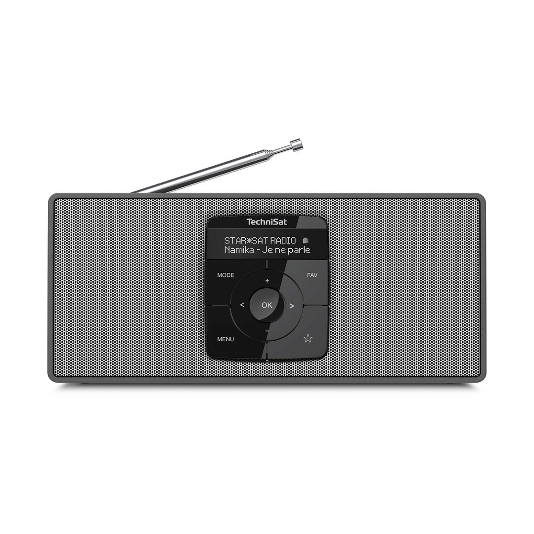 TechniSat DIGITRADIO 2 S - Tragbares DAB Stereo-Radio mit Akku (DAB+, UKW, Bluetooth Audiostreaming,