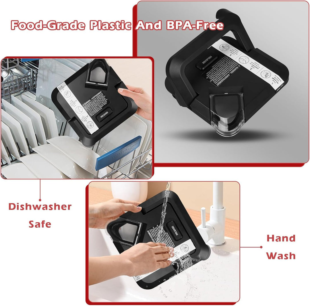 2041.2 g Deckel quadratische Abdeckung Ersatz für Ninja Blender Deckel Ersatz für Ninja Blende Profe