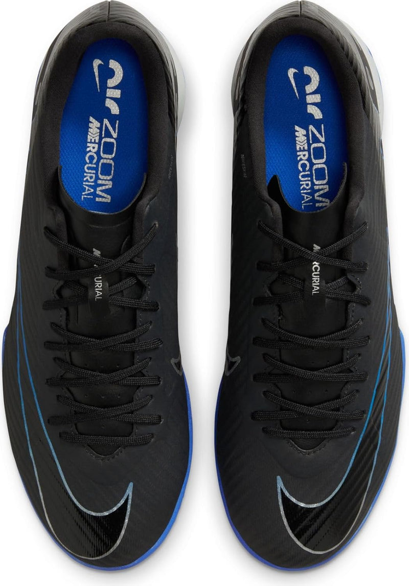 Nike Herren Zoom Vapor 15 Academy Ic Niedrig 39 EU Black Chrome Hyper Royal, 39 EU Black Chrome Hype