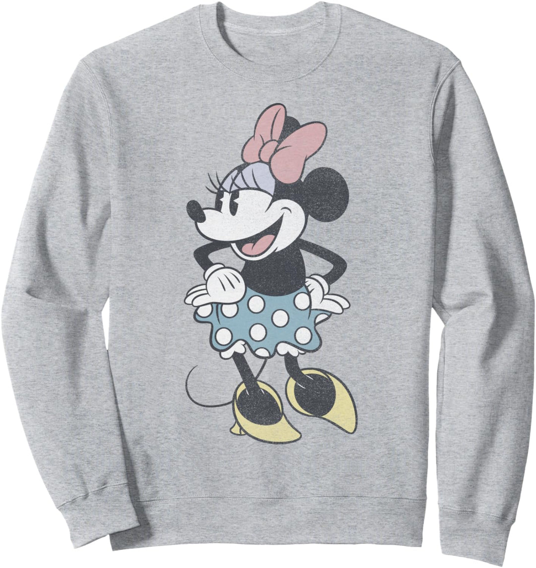 Disney Mickey & Friends Minnie Side Portrait Sweatshirt